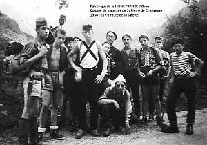 1956 sur la route de la Salette